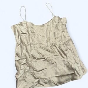 Beige Ralph Lauren Silk Tank Size 2
